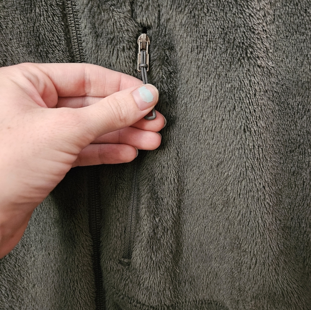 Patagonia Men's Size Large Gray Full Zip R2 Polartec Thermal Pro Jacket - Picture 7 of 11